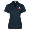 Thumbnail image for  Womens Navy Performance Fine Jacquard Polo