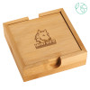 Thumbnail image for  Bamboo Coaster Set