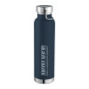 Thumbnail image for  Thor Copper Vacuum Insulated Navy Bottle 22oz