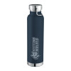 Thumbnail image for  Thor Copper Vacuum Insulated Navy Bottle 22oz