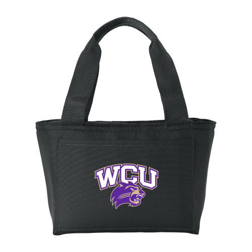  Insulated Black Lunch Tote - Primary Athletic Mark