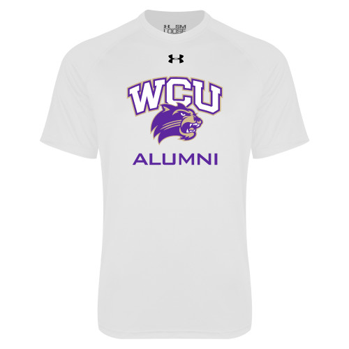  Under Armour White Tech Tee - Alumni