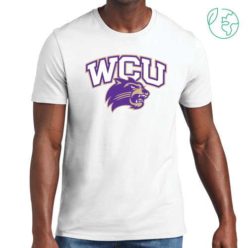  Allmade White Organic Cotton Tee - Primary Athletic Mark