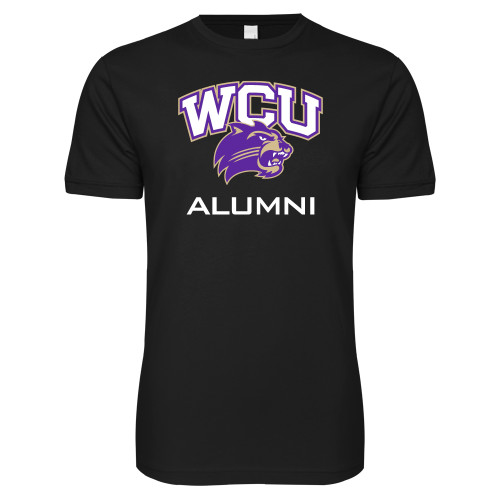  Next Level Black SoftStyle T Shirt - Alumni