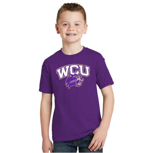  Youth Purple T Shirt - Primary Athletic Mark