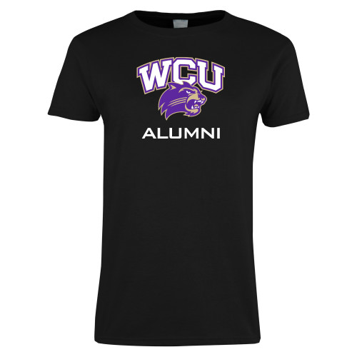Western Carolina Womens Black Short Sleeve Tee