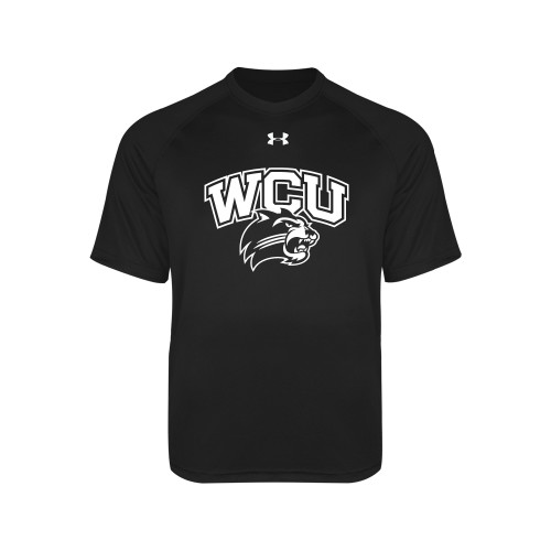  Under Armour Youth Black Tech Tee - Primary Athletic Mark One Color