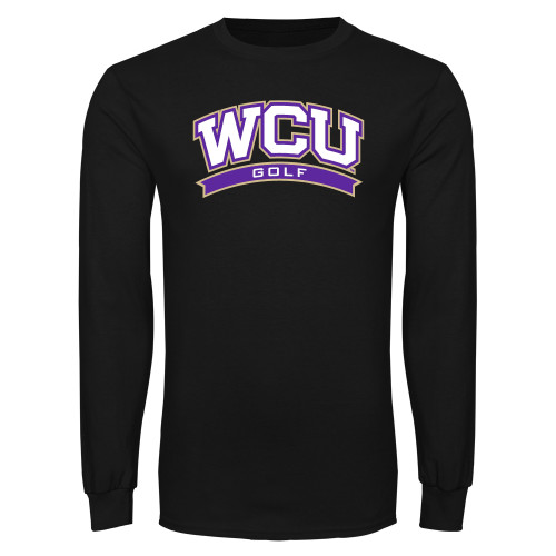  Black Long Sleeve T Shirt - WCU Golf