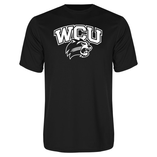  Black Performance Tee - Primary Athletic Mark One Color