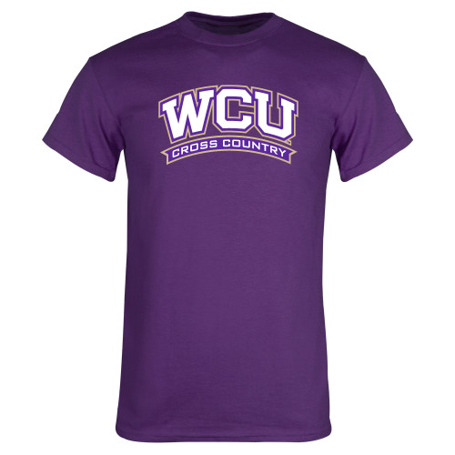  Purple T Shirt - WCU Cross Country