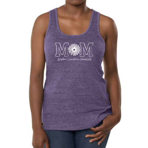  Fall Rush Ladies Purple Tank - WCU Mom
