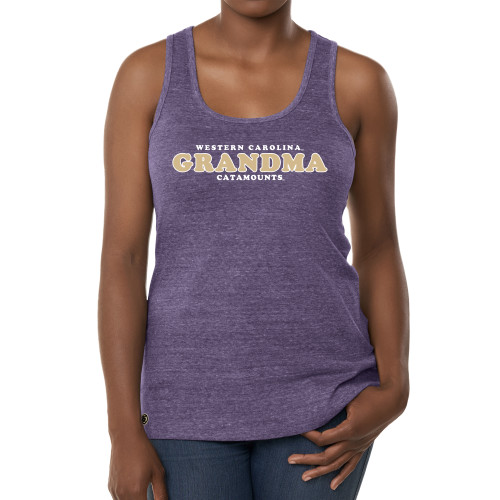  Fall Rush Ladies Purple Tank - WCU Grandma
