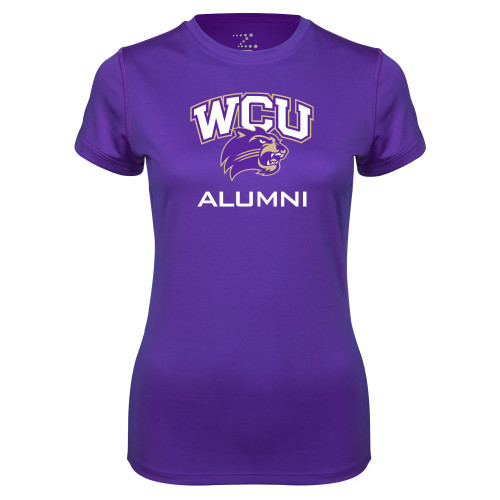 Main Image for  Womens Purple Performance Tee
