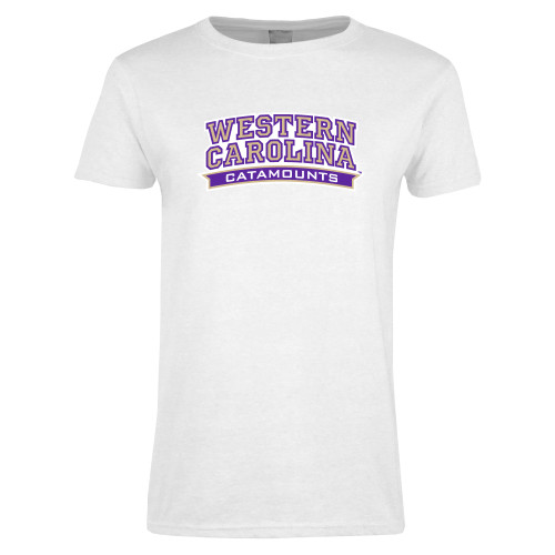 Main Image for  Womens White Short Sleeve Tee