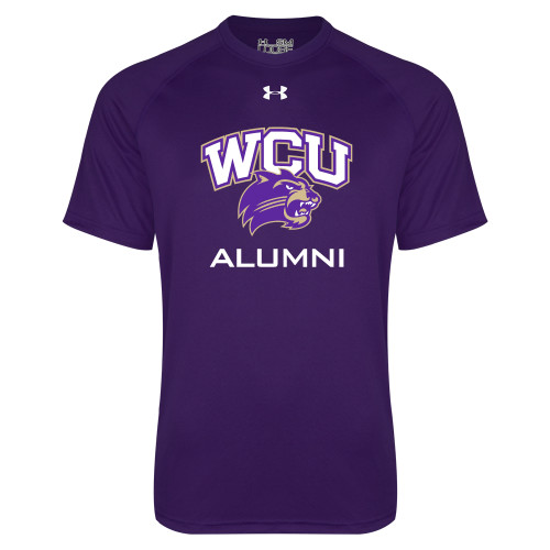  Under Armour Purple Tech Tee - Alumni