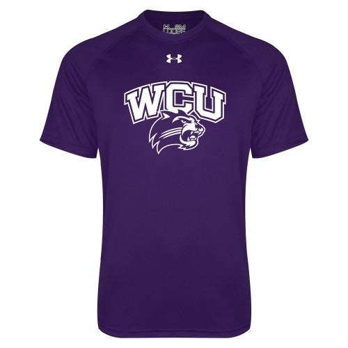  Under Armour Purple Tech Tee - Primary Athletic Mark One Color