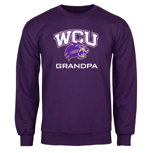  Purple Fleece Crew - Grandpa