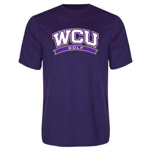  Purple Performance Tee - WCU Golf