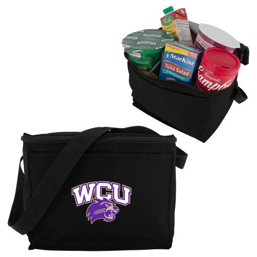  Six Pack Black Cooler - Primary Athletic Mark