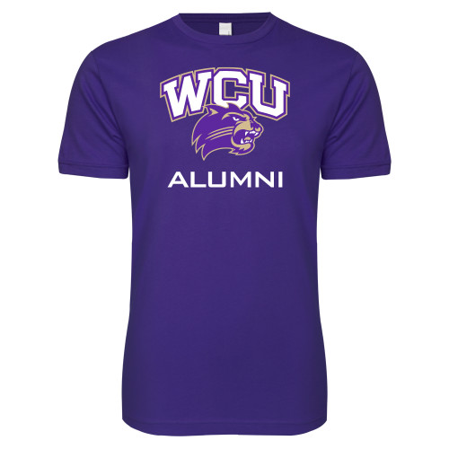  Next Level Purple SoftStyle T Shirt - Alumni
