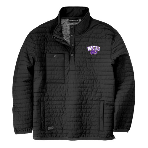  DRI DUCK Black Keystone Quilted Pullover - Primary Athletic Mark