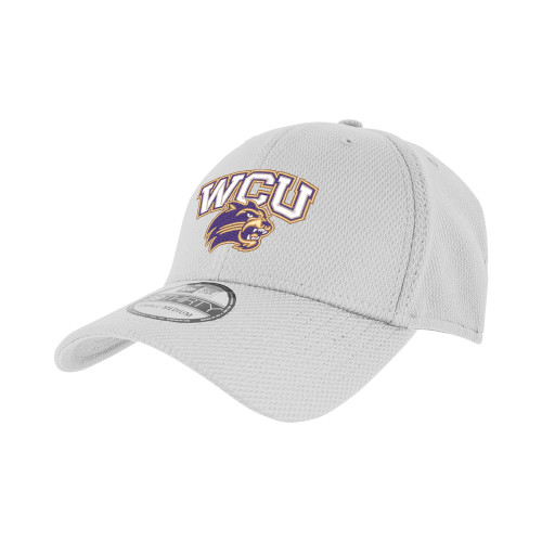  New Era White Diamond Era 39Thirty Stretch Fit Hat - Primary Athletic Mark