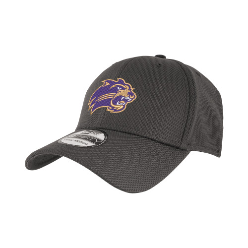  New Era Charcoal Diamond Era 39Thirty Stretch Fit Hat - Catamount Head