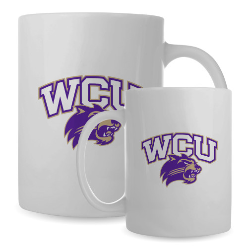  Full Color White Mug 15oz - Primary Athletic Mark