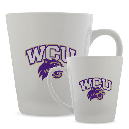  Full Color Latte Mug 12oz - Primary Athletic Mark