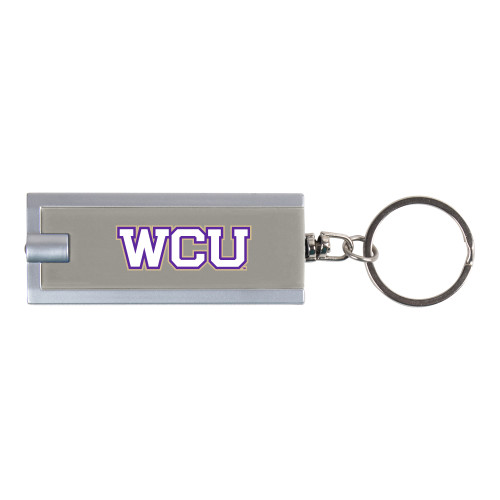  Turbo Silver Flashlight Key Holder - WCU