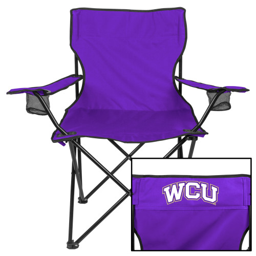 Western Carolina Deluxe Purple Captains Chair