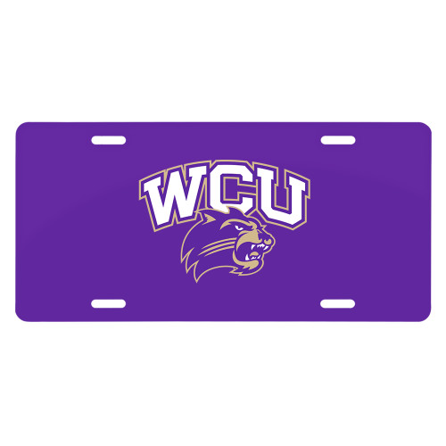  License Plate - Primary Athletic Mark