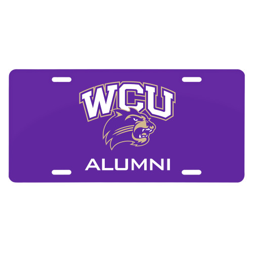  License Plate - Alumni