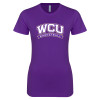 Thumbnail image for  Next Level Womens Purple Boyfriend Tee