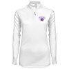 Thumbnail image for  Syntrel Womens White Interlock 1/4 Zip