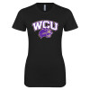 Thumbnail image for  Next Level Womens Black Boyfriend Tee