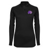 Thumbnail image for  Syntrel Womens Black Interlock 1/4 Zip
