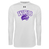 Thumbnail image for  Under Armour White Long Sleeve Tech Tee