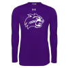 Thumbnail image for  Under Armour Purple Long Sleeve Tech Tee