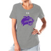 Thumbnail image for  Under Armour Womens Grey Charged Cotton Tee