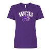 Thumbnail image for  Bella + Canvas Womens Purple Relaxed Cotton T Shirt