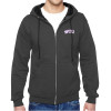 Thumbnail image for  Charcoal Fleece Full Zip Hoodie