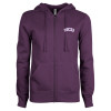 Thumbnail image for  ENZA Womens Purple Fleece Full Zip Hoodie