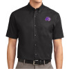Thumbnail image for  Black Twill Button Down Short Sleeve