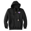 Thumbnail image for  Carhartt Black Rain Defender Paxton Hooded Zip Sweatshirt