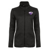 Thumbnail image for  Womens Black Heather Fleece Jacket