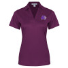 Thumbnail image for  Womens Purple Performance Fine Jacquard Polo