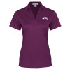 Thumbnail image for  Womens Purple Performance Fine Jacquard Polo