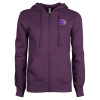 Thumbnail image for  ENZA Womens Purple Fleece Full Zip Hoodie