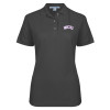 Thumbnail image for  Womens Silk Touch Charcoal Pique Polo